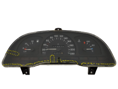 Tacho Kombiinstrument Opel Astra 81117841 90452686