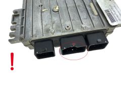 Steuergerät 5WS40030B-T 9646449280 9644302380 SID801 PSA Siemens 60597