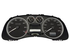 Tacho Kombiinstrument Peugeot 307 9645768480 E 01 18813
