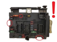 Steuergerät BSM B3 9650664080 PSA Delphi 1499