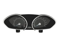 Tacho Kombiinstrument Ford Fiesta C1BT-10849-EAR 39886