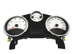 Tacho Kombiinstrument Peugeot 207 9666748780 30654