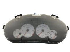 Tacho Kombiinstrument Peugeot 206 9648836580 000500803 49123