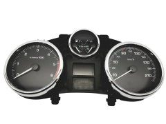 Tacho Kombiinstrument Peugeot 206+ 9666637080 29738