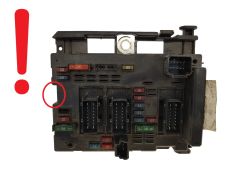 Steuergerät BSM B3 9646405280 PSA Delphi 1221