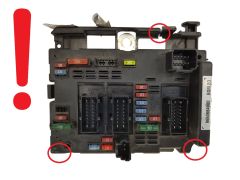 Steuergerät BSM B3 9650664080 PSA Delphi 1251