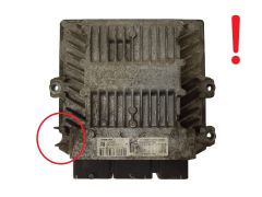 Steuergerät 5WS40320E-T 9663607880 9655534080 PSA Siemens 14778