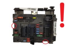 Steuergerät BSM B3 9657608780 PSA Delphi 1218