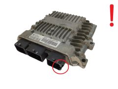 Steuergerät 9663483180 9653451880 5WS40285E-T SID806 PSA Siemens 19360