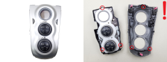 Klimabedienteil Bedienung Toyota Yaris 2 55900-0D210