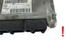 Steuergerät IAW 4AF.M9 55187372 61600.627.05 Fiat Magneti Marelli 48778