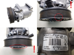 Klimakompressor 8200940837 Delphi 01140854 Renault Megane Scenic 2 1.6