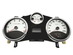 Tacho Kombiinstrument Peugeot 207 9662904080 A2C53190333 32444