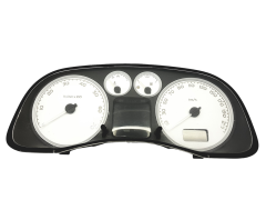 Tacho Kombiinstrument Peugeot 307 9636708280 B 02 43690