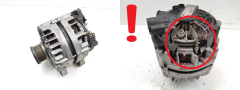 Lichtmaschine Generator 9678048880 TG15S205 Valeo 1.6 HDI Citroen Peugeot Fiat