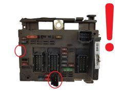 Steuergerät BSM B3 9650664080 PSA Delphi 1242