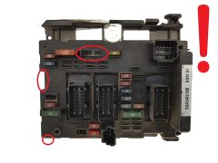 Steuergerät BSM B2 9646405180 PSA Delphi 1223
