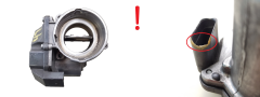 Drosselklappe 03G128063G A2C53249824 VAG TDI 2964