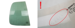 Scheibe Für Tür Rechts Hinten Renault Megane Kombi AS2 7700418680 DURACAM