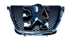 Emblem Vorne Original Peugeot 206 7810c5