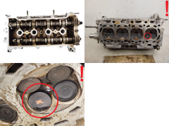 Zylinderkopf Toyota 1.8 16V VVTI 1ZZ 2