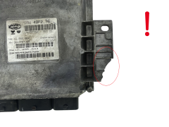 Steuergerät 9643707380 IAW48P2.76 16552004 PSA Magneti Marelli 48448