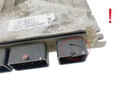 Steuergerät 5WS40030B-T 9646449280 9644302380 SID801 PSA Siemens 45525