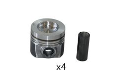 Kolben Komplett 03L107065J B19301 VW Audi Seat Skoda Borsehung