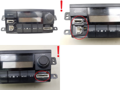 Klimabedienteil Bedienung A/C Mazda Premacy CB82D