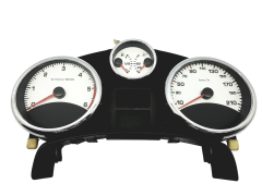 Tacho Kombiinstrument Peugeot 207 9666749180 A2C53370972 40100