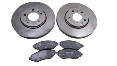 Bremsscheiben Klocki Vorne 402066352R Renault Trafic 3 Vivaro NV Talento x2