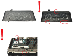 Tacho Kombiinstrument Renault Clio 1 7700841356 A 21578560-2 Sagem
