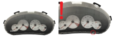Tacho Kombiinstrument Peugeot 206 9656696280 000500809 57173