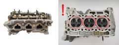 Zylinderkopf 1642R-3 110417920R 0.9 TCE H4B Dacia Renault
