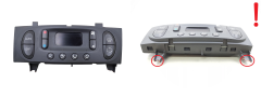 Klimabedienteil Bedienung AC Renault Scenic 1 7700435401 69470002 Valeo 3