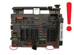 Steuergerät BSM B3 9650664080 PSA Delphi 1278