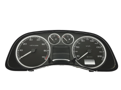 Tacho Kombiinstrument Peugeot 307 9645768480 E 01 29703