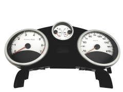 Tacho Kombiinstrument Peugeot 207 9662903880 A2C35190331 43969