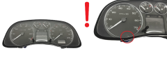 Tacho Kombiinstrument Peugeot 307 9654485080 49077