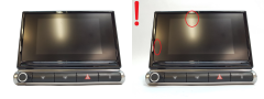 Radio-Display Citroen Peugeot Opel 9828476980 A12545J