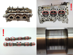 Zylinderkopf 1642R-10 110417920R 0.9 TCE H4B Dacia Renault