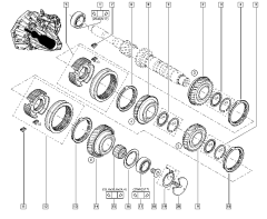 Lager Original Renault 25X62X17 3220300Q0J