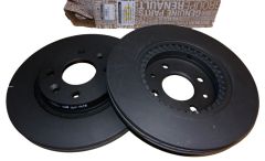 Bremsscheibe Komplett Vorne Original 402062984R Renault Dacia