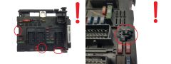 Steuergerät BSM B3 9650664080 PSA Delphi 2034