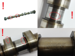 Nockenwelle 0801FN V759025180 1.4 1.6 VTI Citroen Peugeot Mini 1429