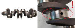 Kurbelwelle 98433680 Iveco 2.5 TD Renault Safrane S8U-762 8144.97