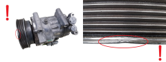 Klimakompressor 8200365787--A SD6V12 1452 Sanden Renault Nissan 1000