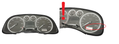 Tacho Kombiinstrument Peugeot 307 9651299680 C 00 48089