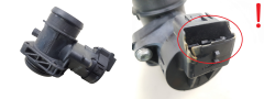 Drosselklappe Ford 9643836980 25344296 1.6 TDCI Delphi 3129