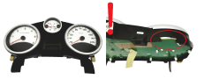 Tacho Kombiinstrument Peugeot 207 9666133180 A2C53337660 50540